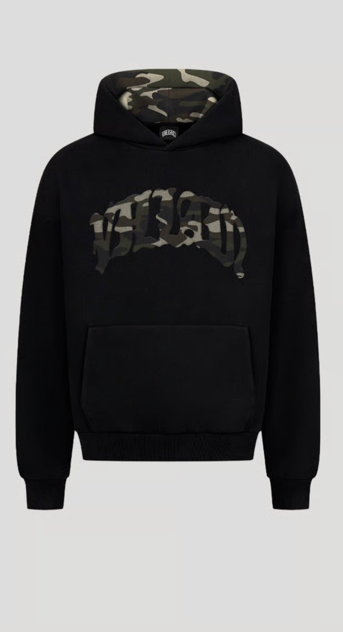VILLAIN
COLLECT-BLACK CAMO
HOODIE